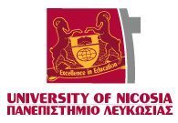Logo of the University of Nicosia