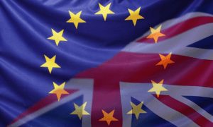 EU and UK Flags