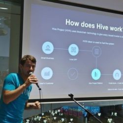 Domen Ursic, CMO of Hive Project at Bitcoin Wednesday on 2 August, 2017